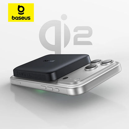 Baseus Qi2 Magnetic Power Bank 10000mAh – 25W Wireless & 45W Wired Charging