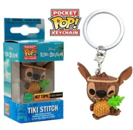 Disney Pocket Pop Keychain – Stitch Mickey Minnie & More