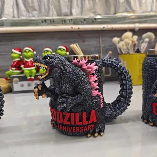 Godzilla 3D Mug – 70th Anniversary Collectible Water Cup