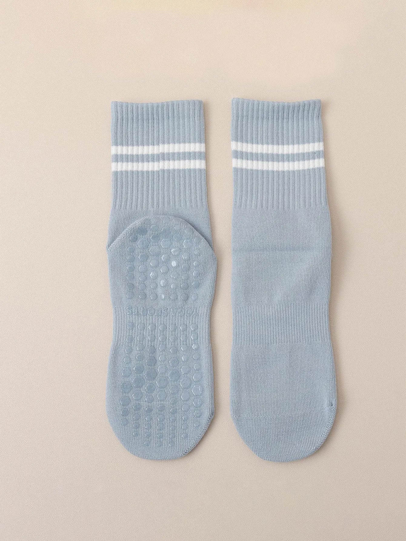 4 Pairs Women's Non Slip Pilates Yoga Grip Socks