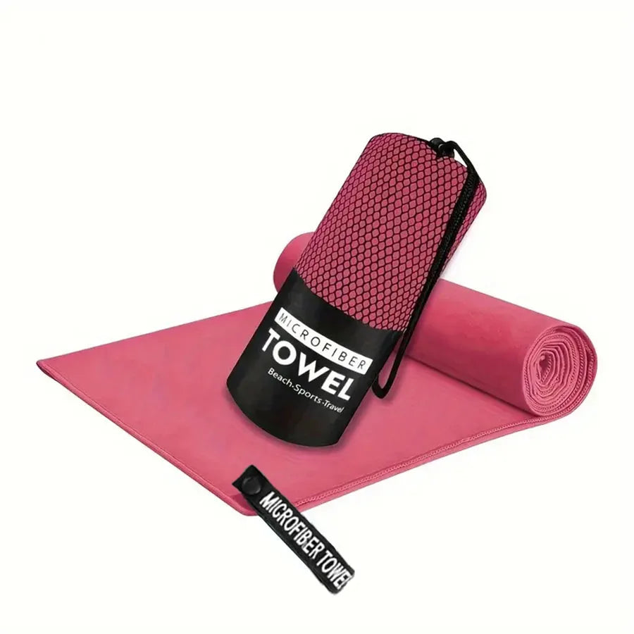 Outdoor Sports Microfiber Towel – Quick-Dry & Super Absorbent