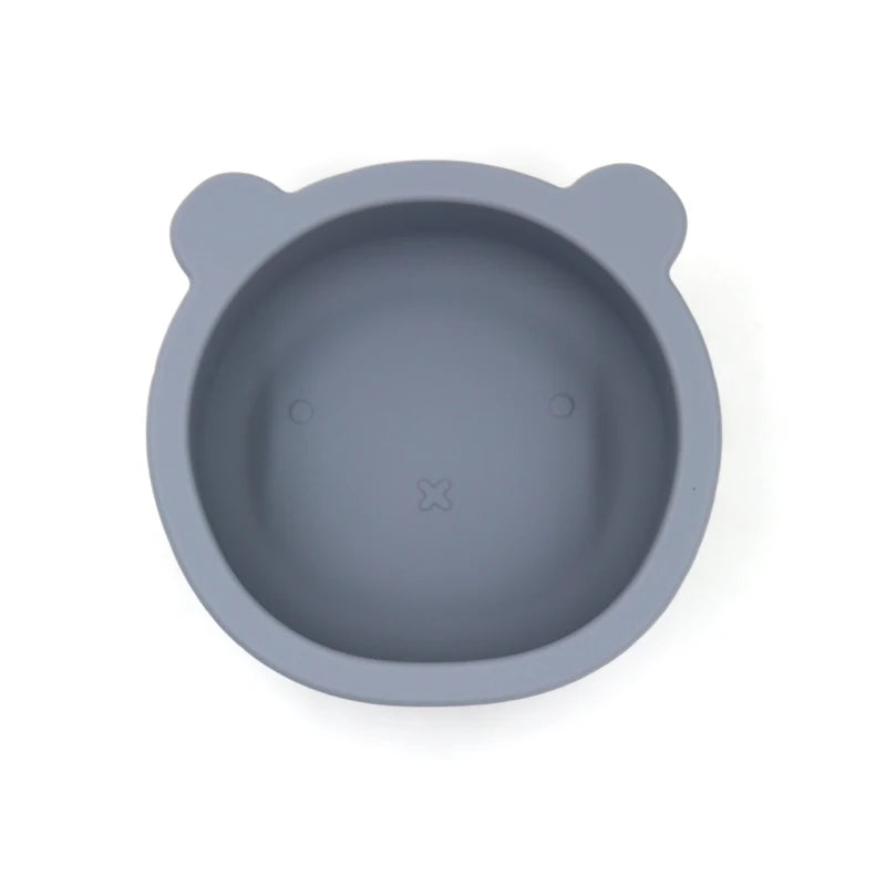 Bear Shape Silicone Baby Suction Bowl 300ml