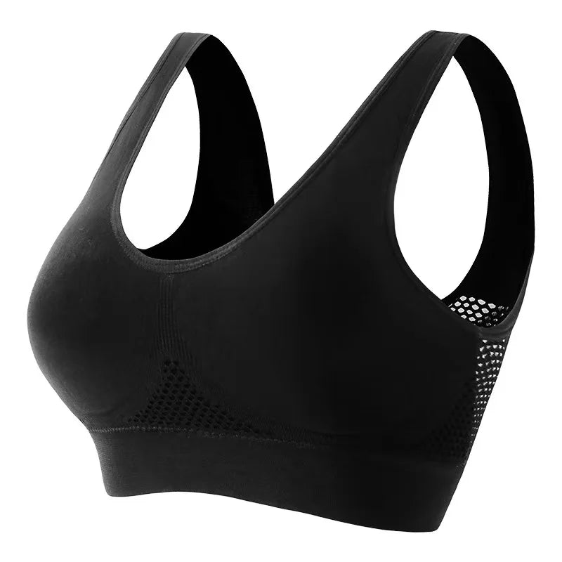 Women's High-Support Sports Bra – Shockproof Running Fitness Bra