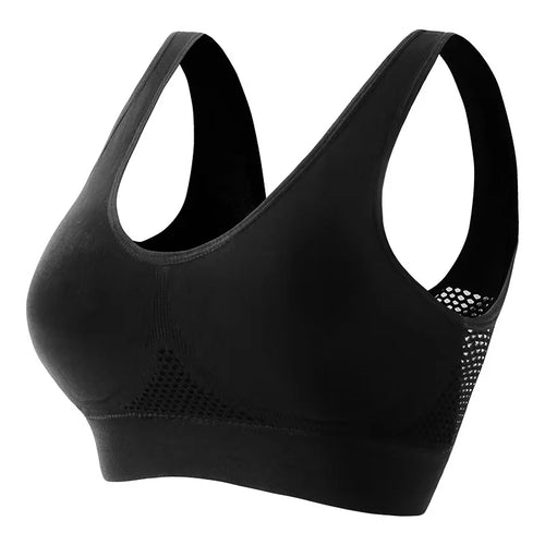 Women's High-Support Sports Bra – Shockproof Running Fitness Bra