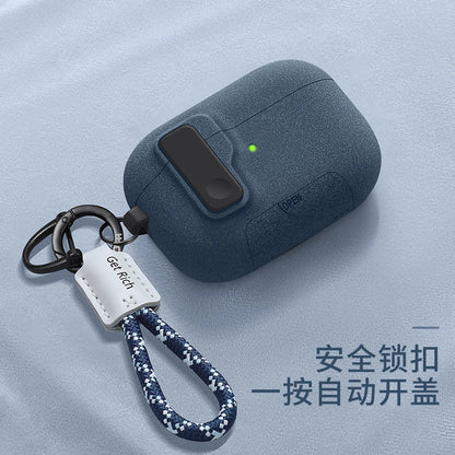 AirPods Pro 3 Case with Phone Stand, Magnetic Lock & Carabiner