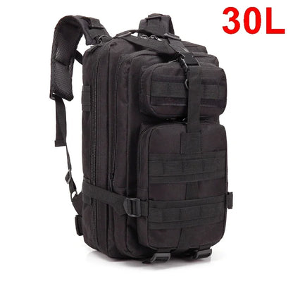 Tactical Backpack 30L & 50L – Military MOLLE Assault Pack for Hiking & Survival