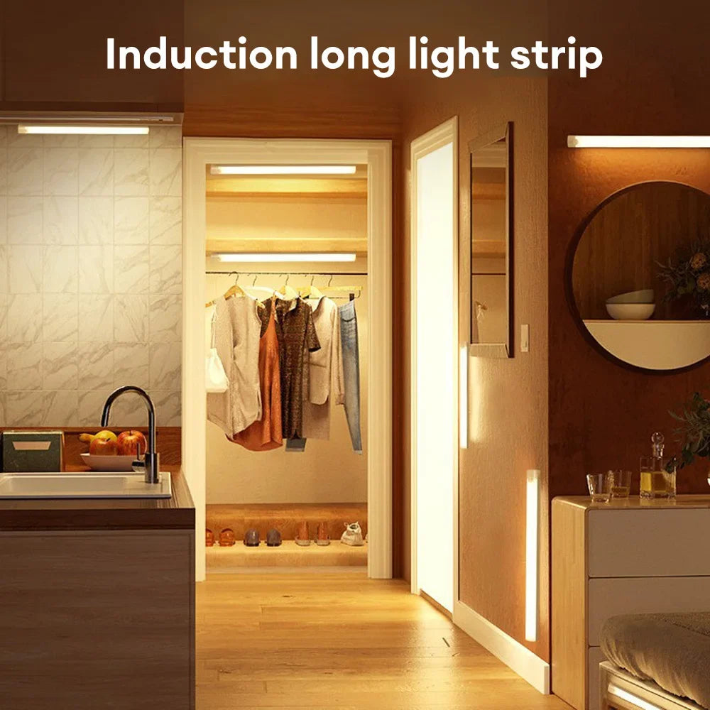 Motion Sensor LED Night Light – Wireless Rechargeable Bar