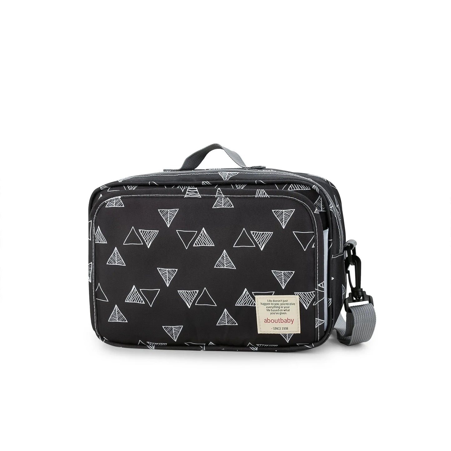 Waterproof Baby Diaper Bag – Printed Wet Dry Reusable Maternity Bag