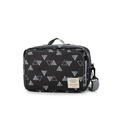 Waterproof Baby Diaper Bag – Printed Wet Dry Reusable Maternity Bag