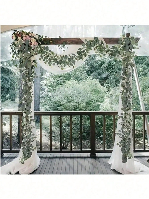 Artificial Eucalyptus Garland – Faux Greenery for Wedding & Home Decor