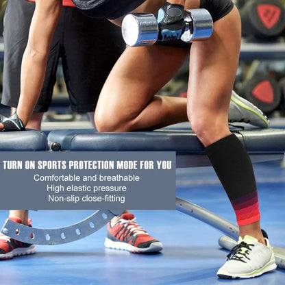 Calf Compression Sleeves 20-30mmHg – Running & Shin Splint Support