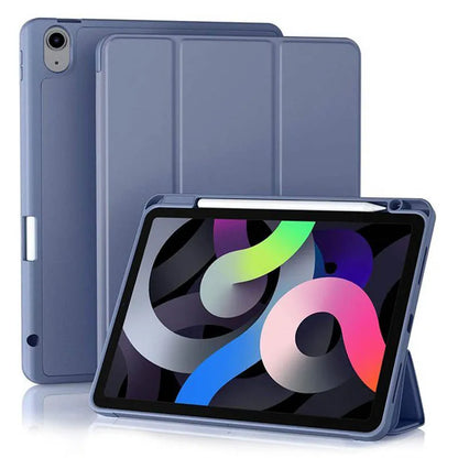 iPad Case with Pencil Holder – Slim Trifold Smart Cover