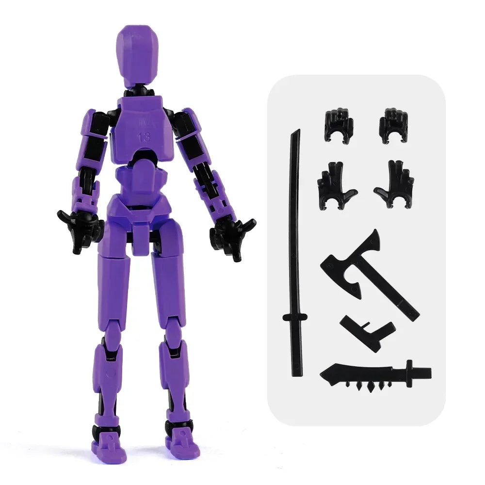 T13 Multi-Jointed Robot Dog Action Figure – Poseable Titan Mech Toy