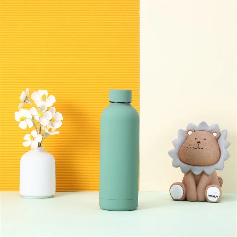 Stainless Steel Vacuum Water Bottle – Insulated Sports Flask for Outdoor & Travel
