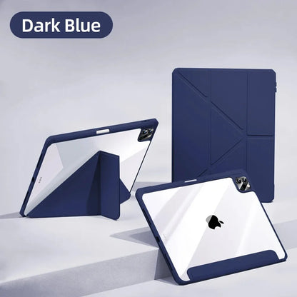iPad Case with Pencil Holder – Compatible with iPad Air, Pro, Mini, 5th–11th Gen & M2/M3/M4