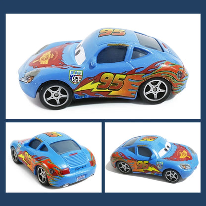 Disney Pixar Cars Sally Lightning McQueen Diecast Toy Car Set