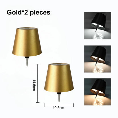 Wireless LED Table Lamp – Rechargeable Touch Dimmer for Bar, Cafe & Home