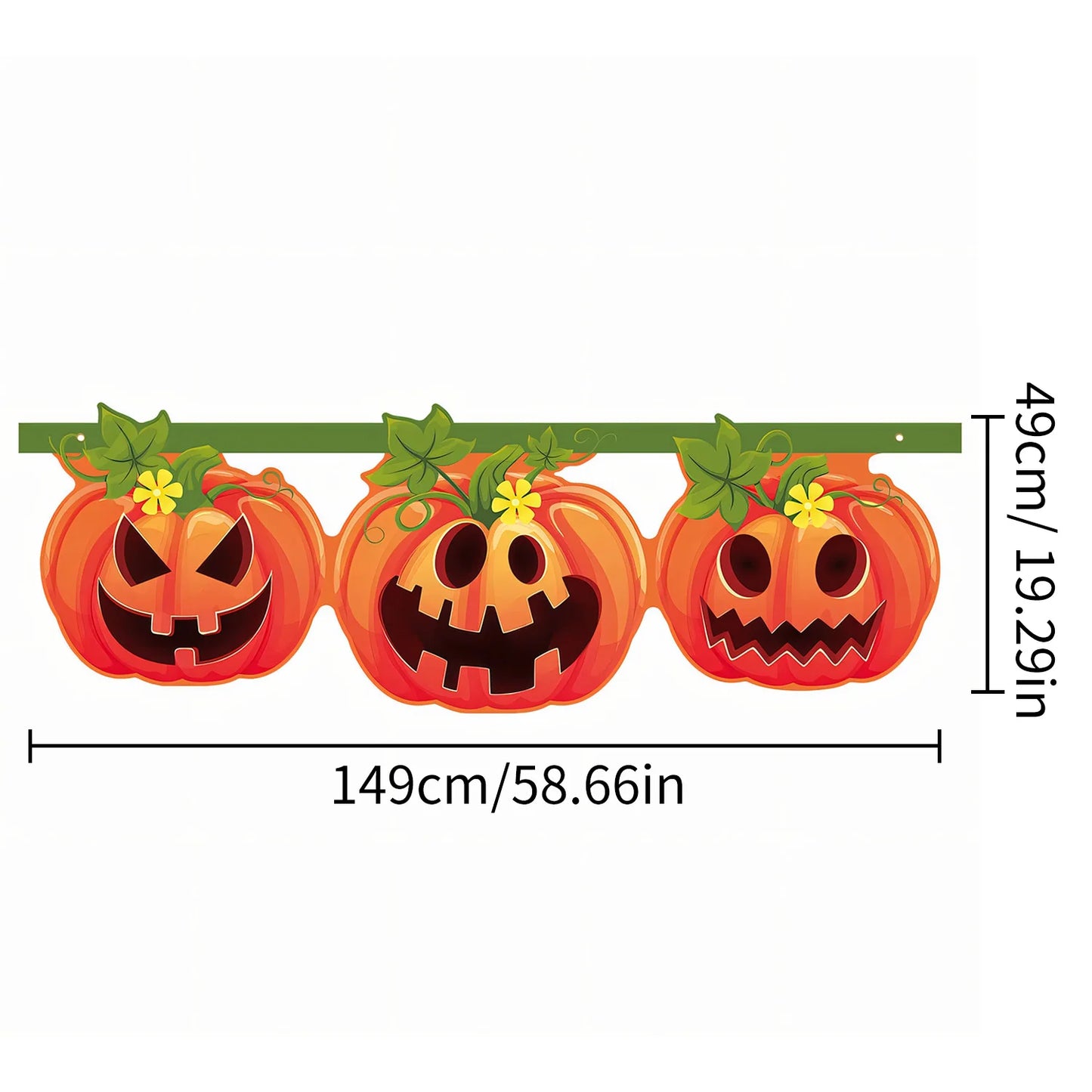 Halloween Hanging Skeleton Grim Reaper Decoration – Indoor & Outdoor Horror Decor