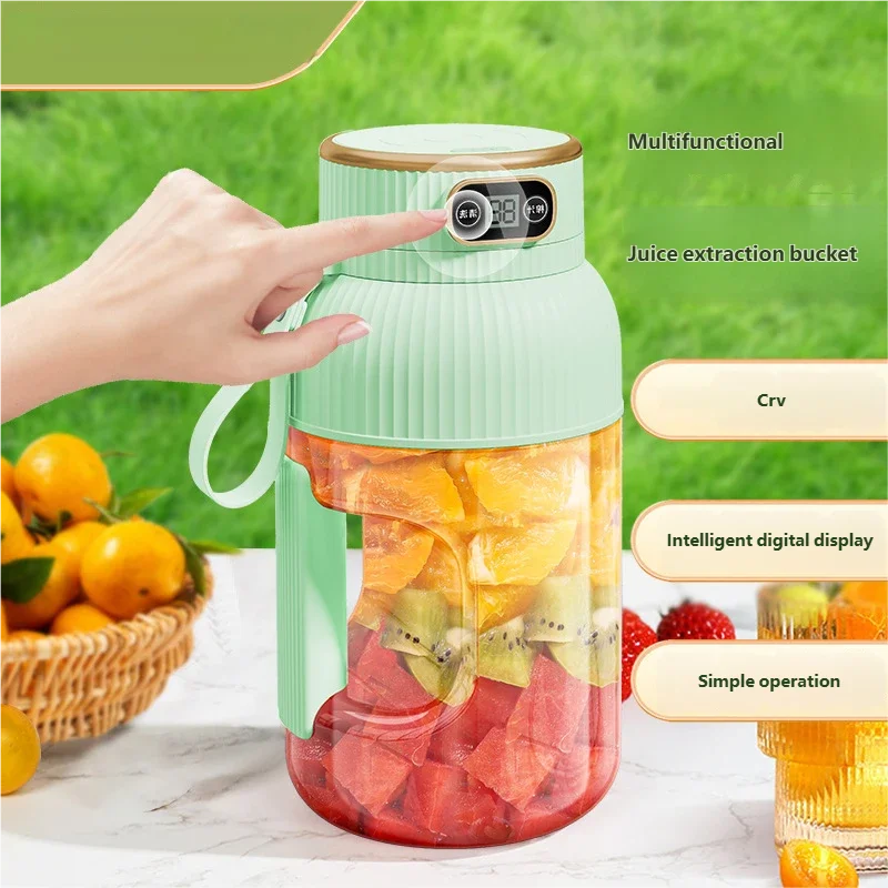 Portable Electric Blender Bottle – Large Capacity Smoothie Maker