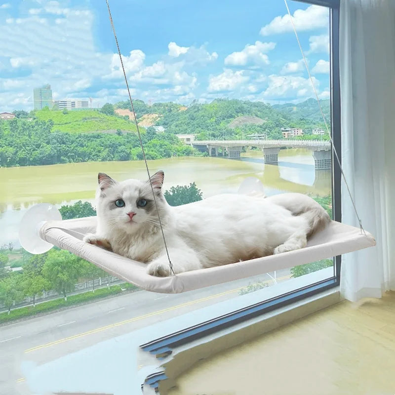 Cat Window Hammock Hanging Bed – Sunny Seat with 20kg Capacity