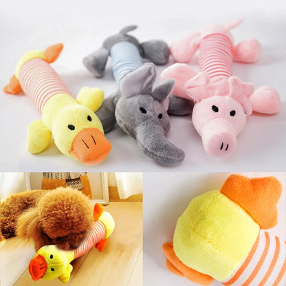 Cute Plush Squeaky Chew Toy for Dogs and Cats