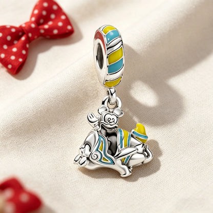 Disney Character Charm Bead – Fits Snake Chain Bracelet & Necklace