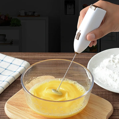 Handheld Electric Milk Frother – Mini Coffee Whisk & Egg Beater
