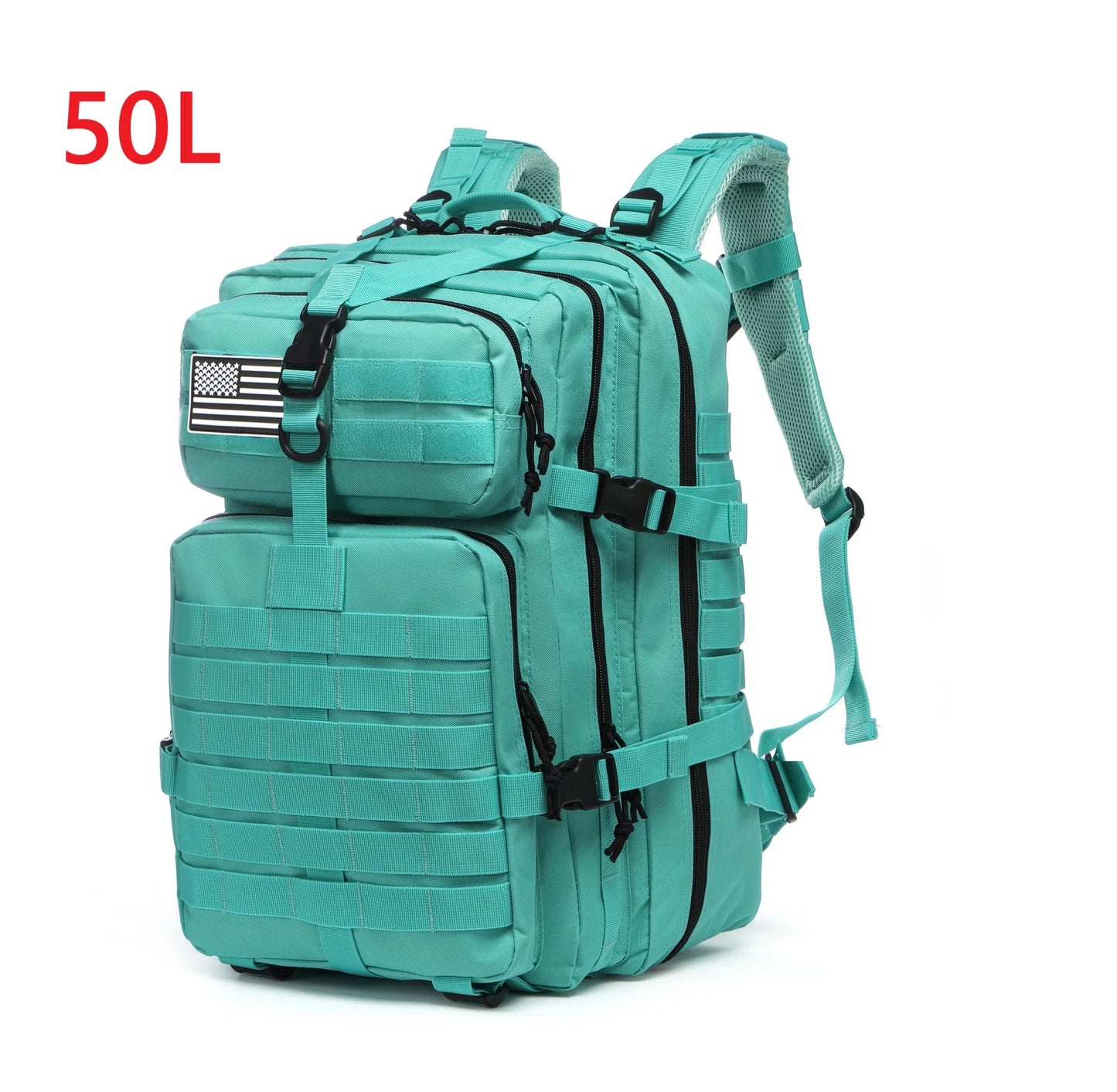 50L Tactical Backpack – 1000D Nylon Waterproof Military Rucksack for Hiking, Hunting & Outdoor