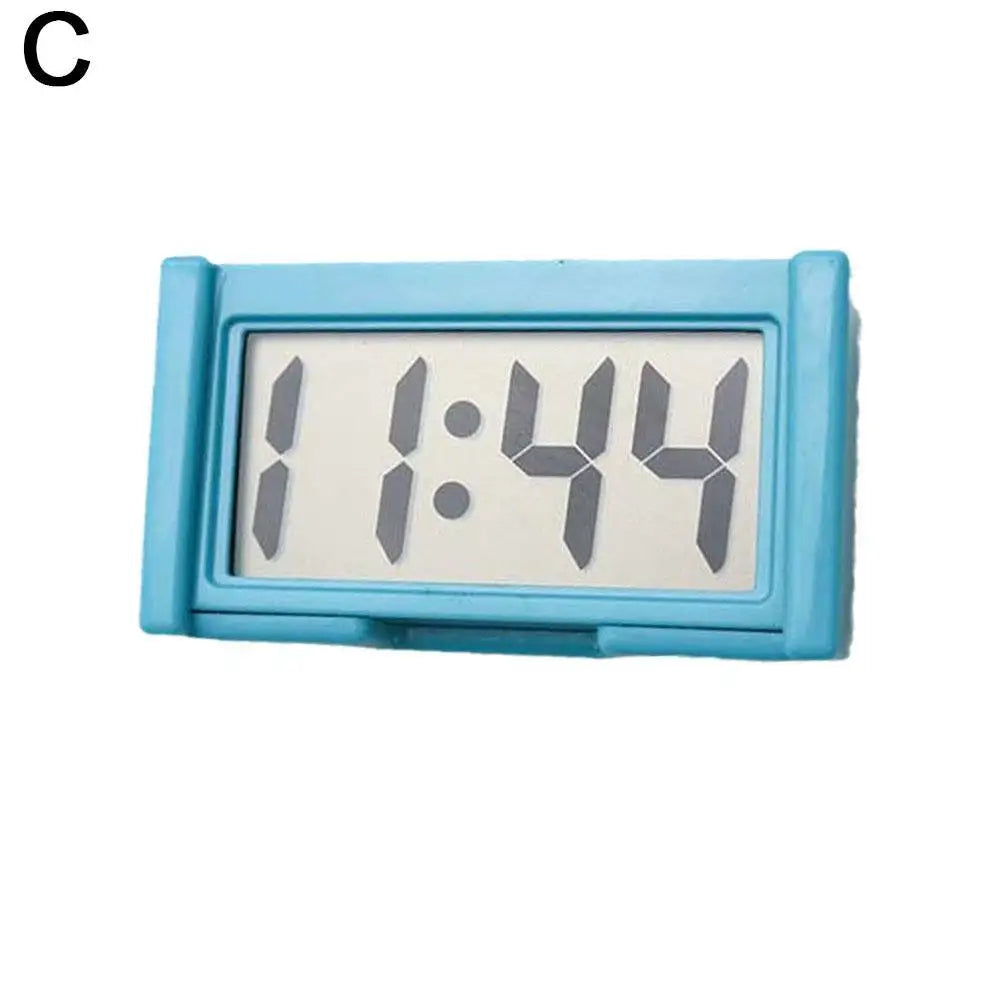 Mini Self-Adhesive Digital Clock for Car Dashboard