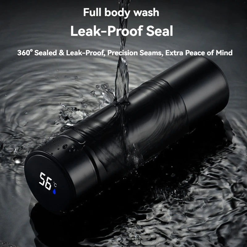 Smart Temperature Display Thermos Bottle – 500ml Insulated Water Bottle