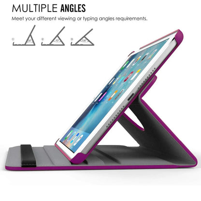 360 Rotation iPad Case Leather Stand Cover All Models
