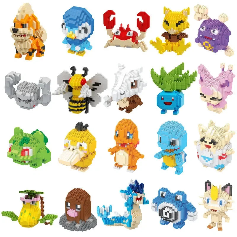 Pokemon Mini Building Blocks Set – Ash Ketchum & Characters