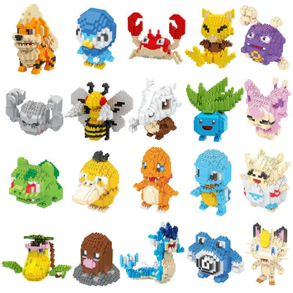 Pokemon Mini Building Blocks Set – Ash Ketchum & Characters