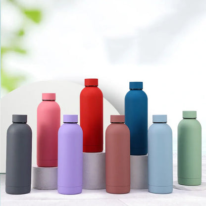 Stainless Steel Vacuum Water Bottle – Insulated Sports Flask for Outdoor & Travel
