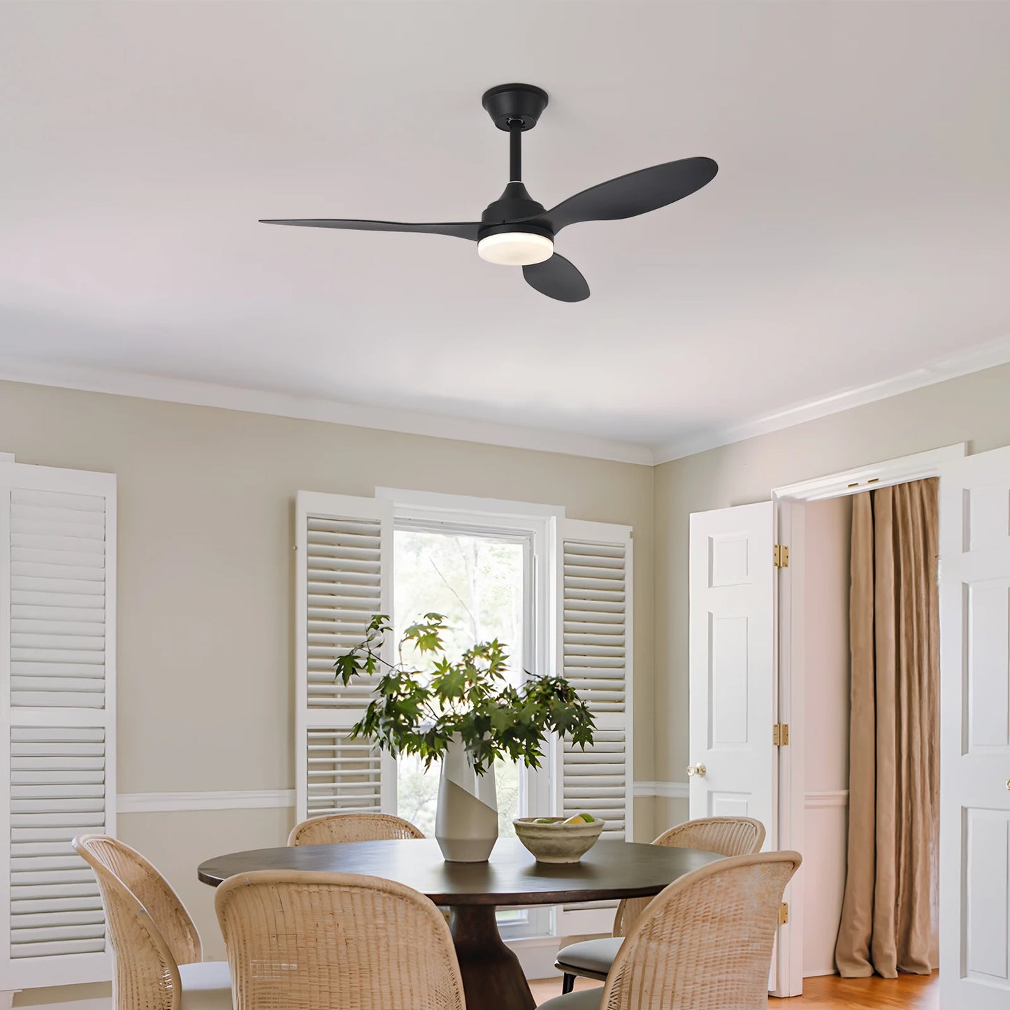 Ceiling Fan with Light – Low Profile Remote Control Fan, 25–52 Inch