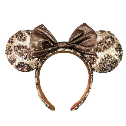 Disney Mickey Minnie Ears Headband – Sequin Bow Costume Cosplay
