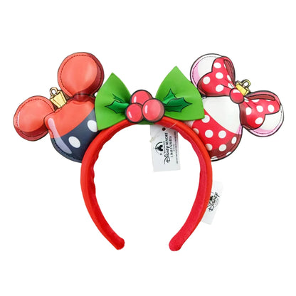 Disney Minnie Mouse Ears Headband – Sequin Bow Princess & Villain Styles