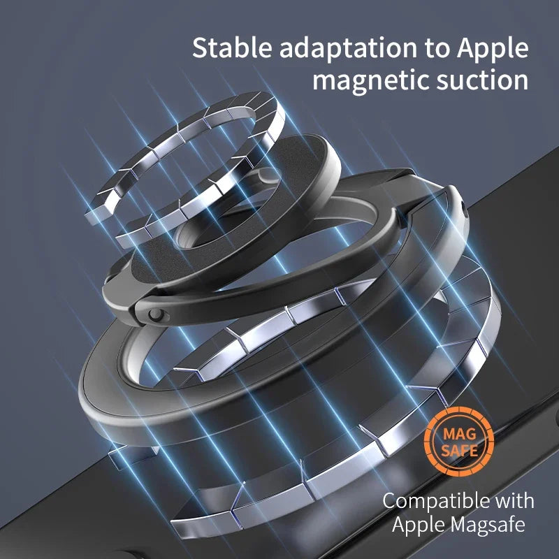 MagSafe Double-Sided Magnetic Ring Phone Grip & Kickstand