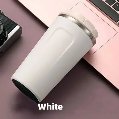 Stainless Steel Travel Coffee Mug – Leak-Proof Vacuum Thermos 380ml & 510ml