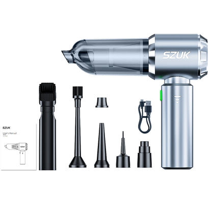 SZUK Cordless Handheld Vacuum Cleaner 180000Pa – Car & Keyboard