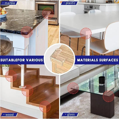 Baby Corner Protectors – Clear Table Edge & Furniture Safety Guards