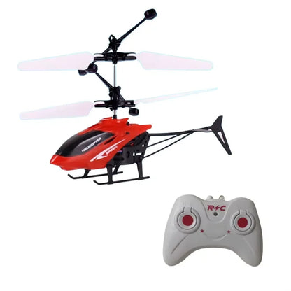 RC Mini Helicopter Toy – Rechargeable Remote Control Aircraft for Kids