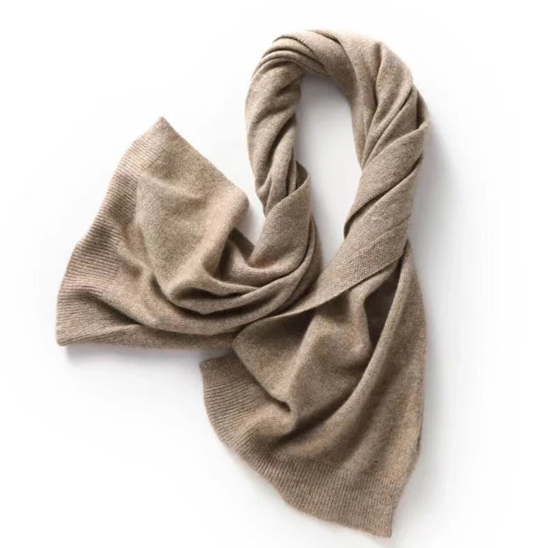 100% Wool Women’s Knitted Shawl Scarf Cardigan Wrap