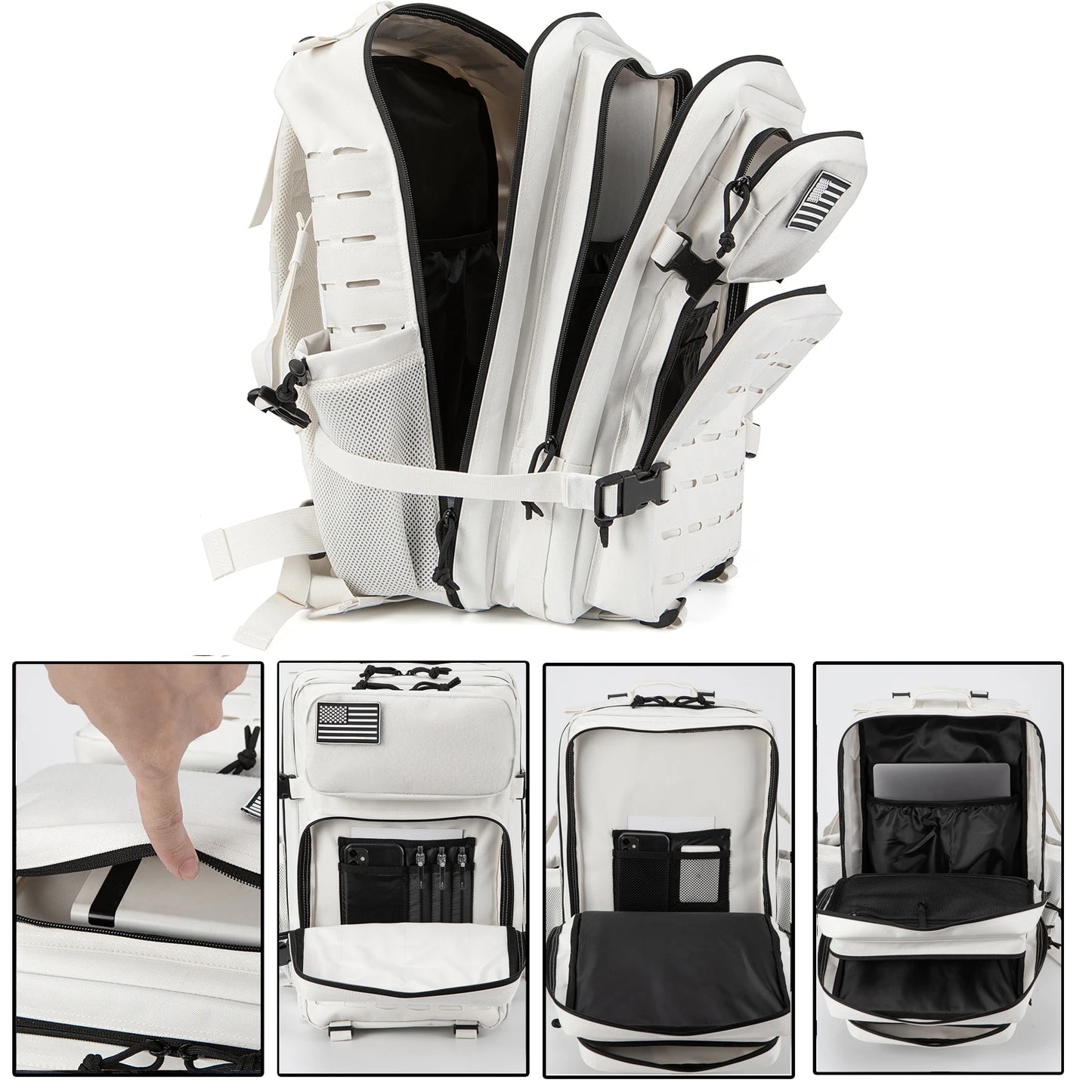 Tactical Backpack 25L & 45L – Military MOLLE Rucksack for Men & Women