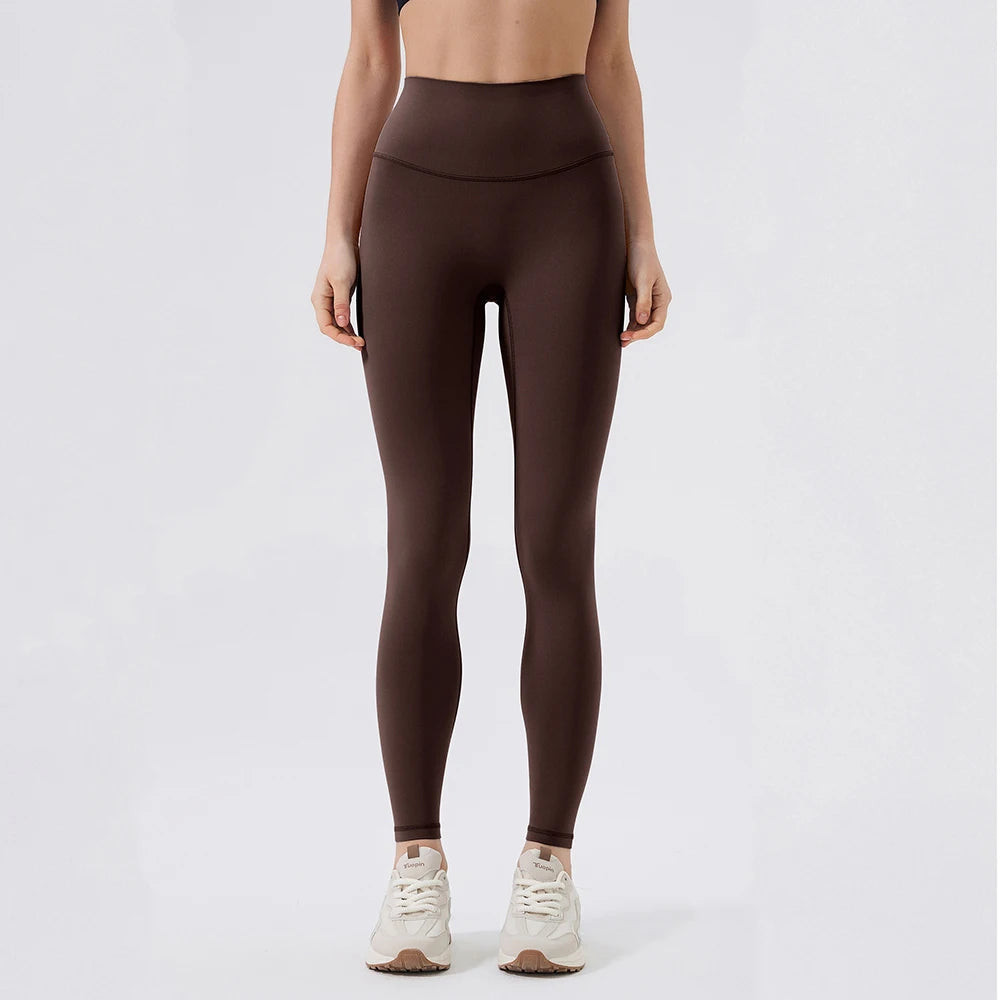 Women's High Waist Yoga Leggings – Cropped with Back Pocket