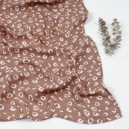 Baby Muslin Swaddle Blanket – Soft Bamboo Cotton, 47x43in, 22 Prints