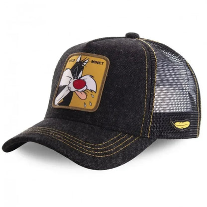 Cartoon Anime Trucker Cap – Unisex Adjustable Baseball Hat