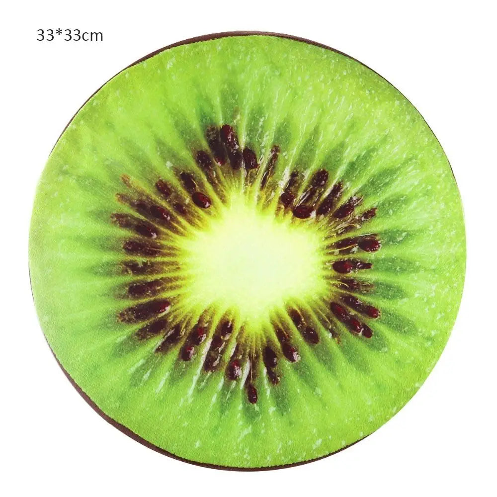 Fruit Round Chair Cushion – Fun Seat Pad for Indoor & Outdoor
