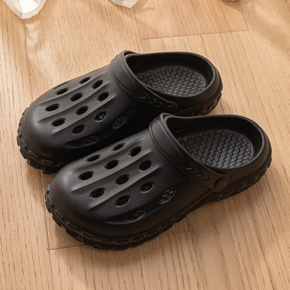Clog Hole Shoes Thick Sole Non-Slip Beach Sandals for Men & Women