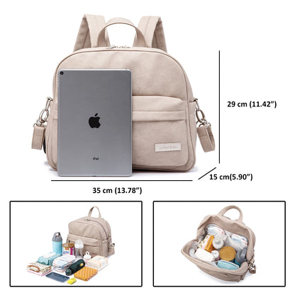 Diaper Bag Backpack – Waterproof Lightweight Mommy Nappy Bag